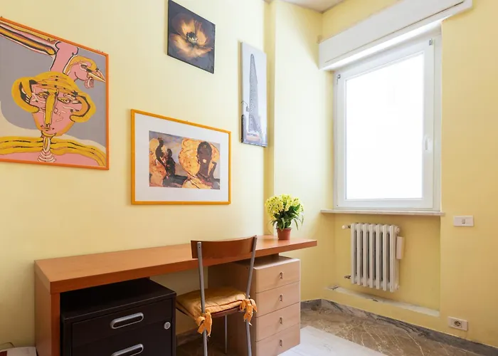 Parioli Free Wi-fi 2 Bdrm&kitchen&ac Gasthof 4*